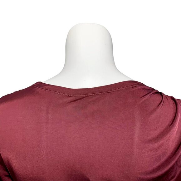 NWT ROBERT RODRIGUEZ Asymmetrical Hem Wrap Dress - Picture 6 of 7